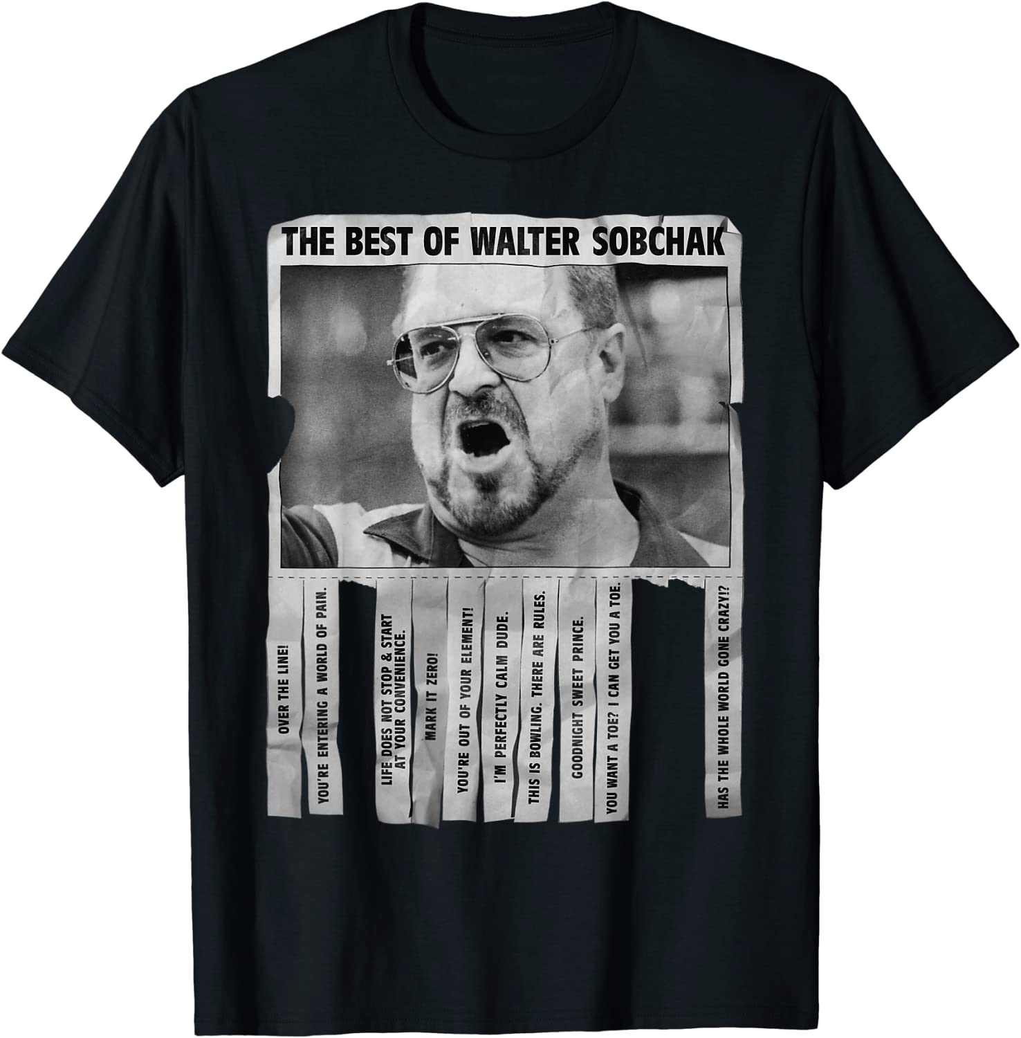 Big Lebowski Walter Sobchak | Walter Sobchak Costume | Walter Sobchak T Shirt