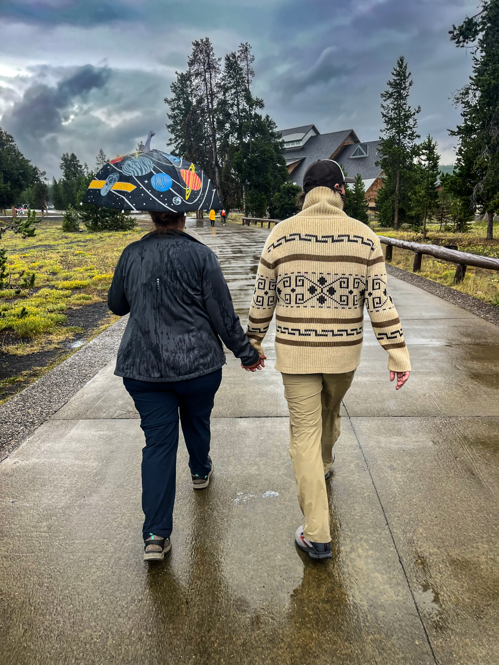 Duder and his Special Lady Friend in Yellowstone